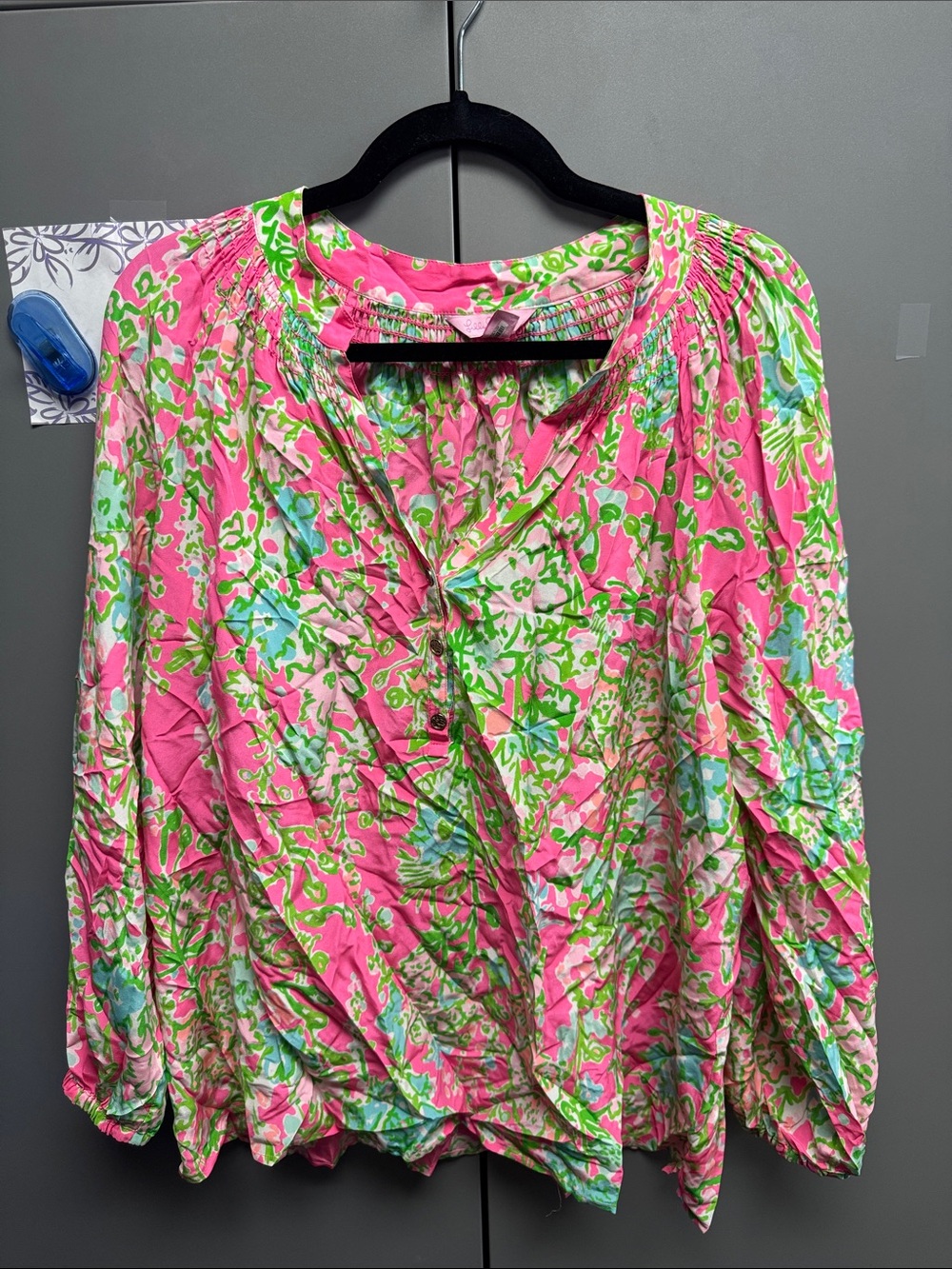 Lilly Pulitzer Elsa Silk Blouse